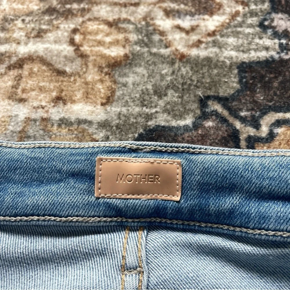 Mother the insider crop step fray limited edition jeans‎
